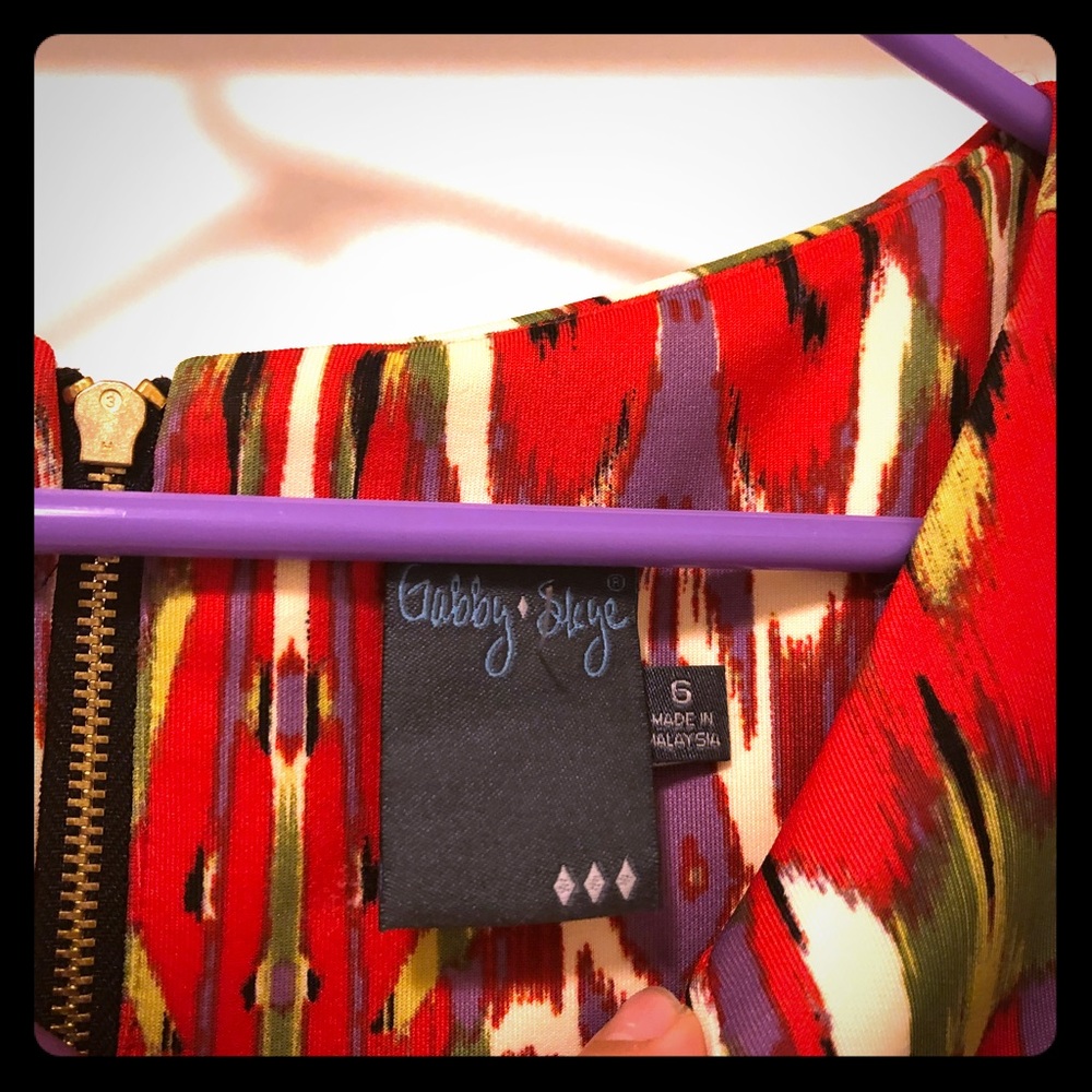 Gabby Skye Multi color dress